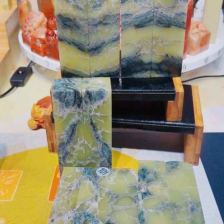 小***葩青田石印石篆刻章料