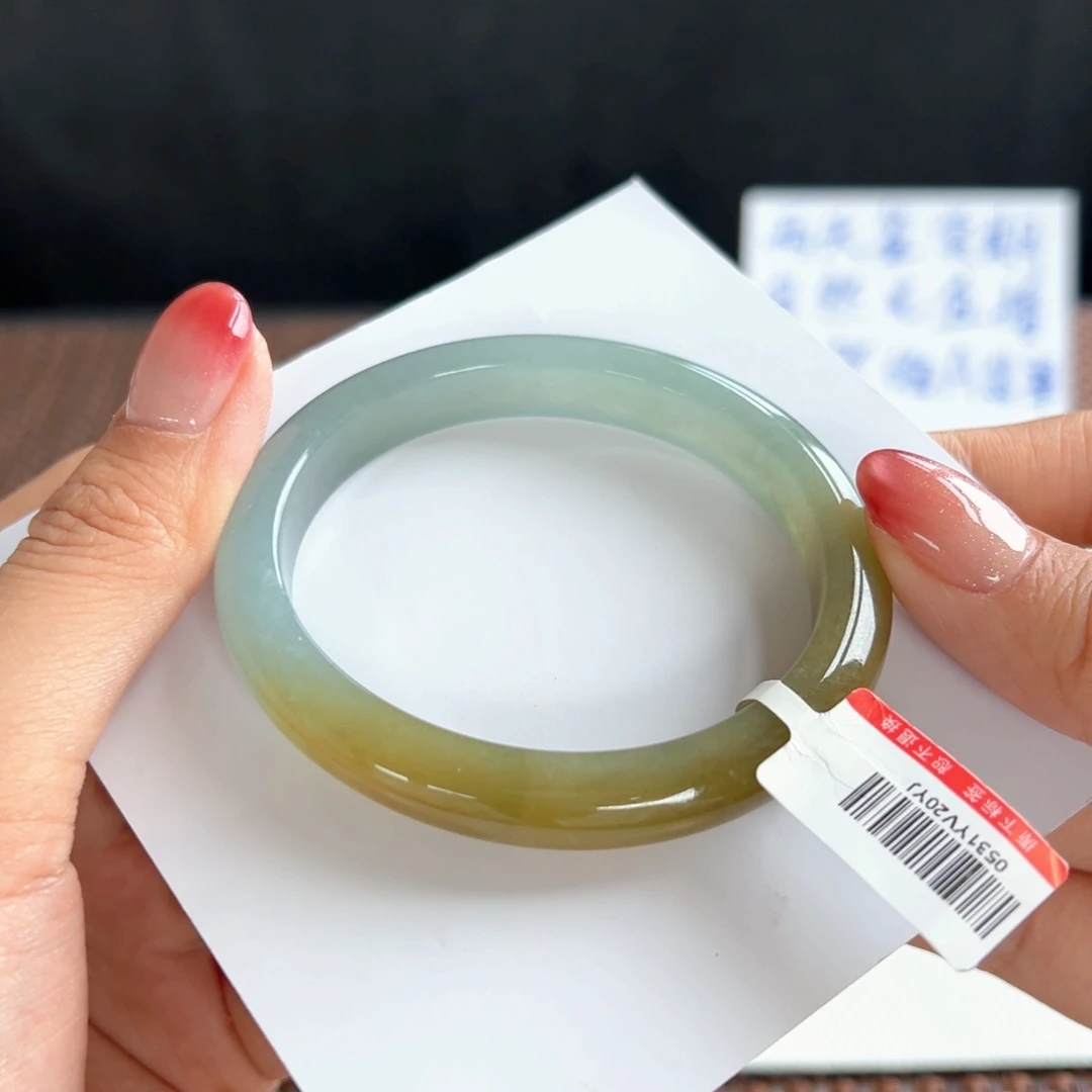 未镶嵌手镯翡翠3号 55贵妃