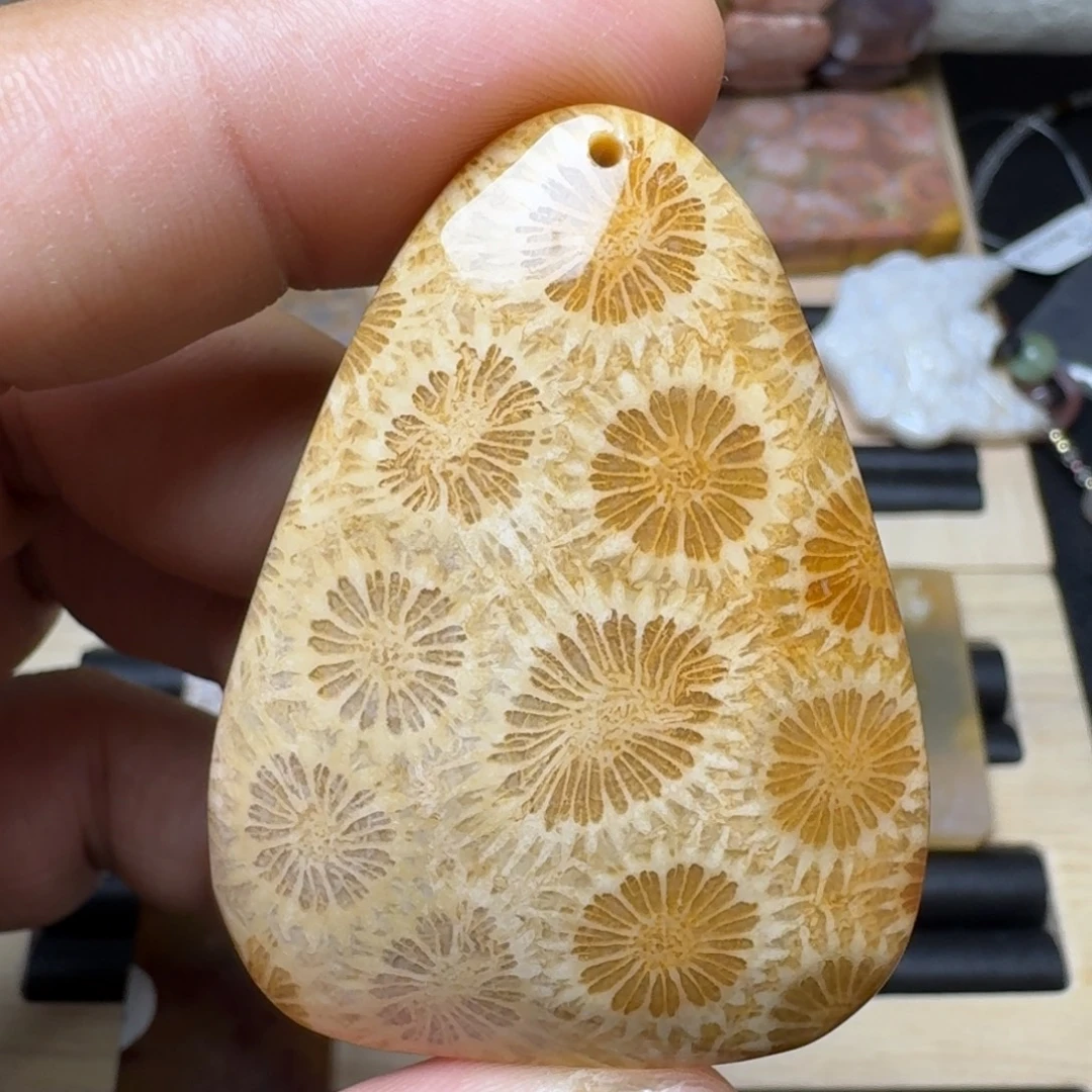 未镶嵌纯天然色有机玉石保真色硅化玉