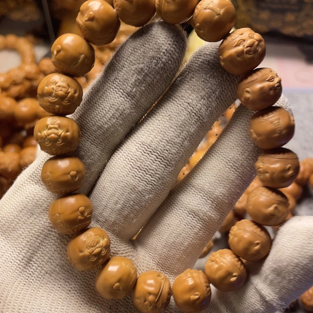 云蝉猴头，地主手串