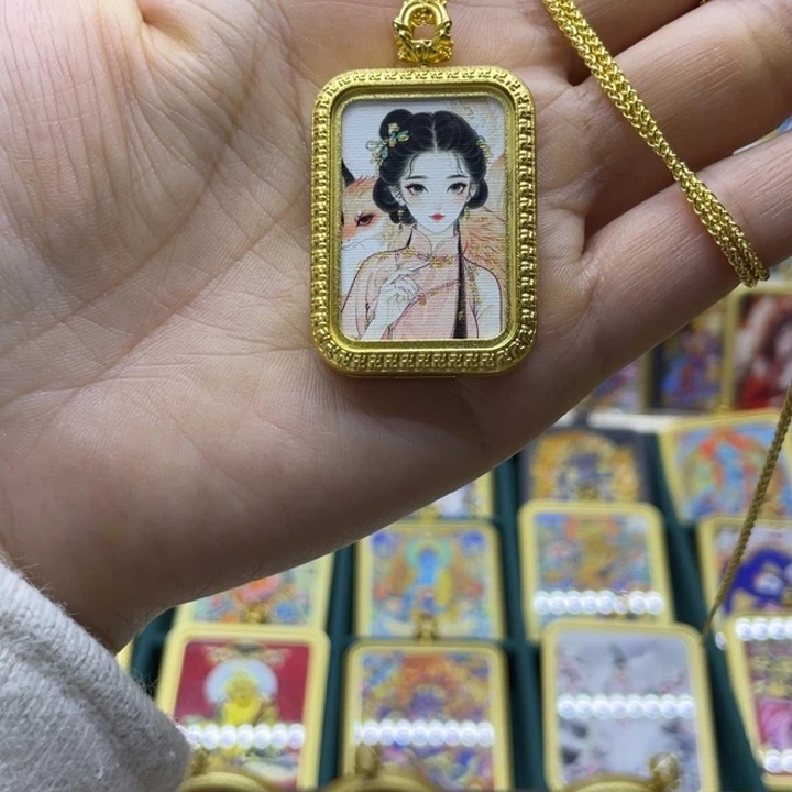 吊坠嫋*唐卡吊坠项链吊坠