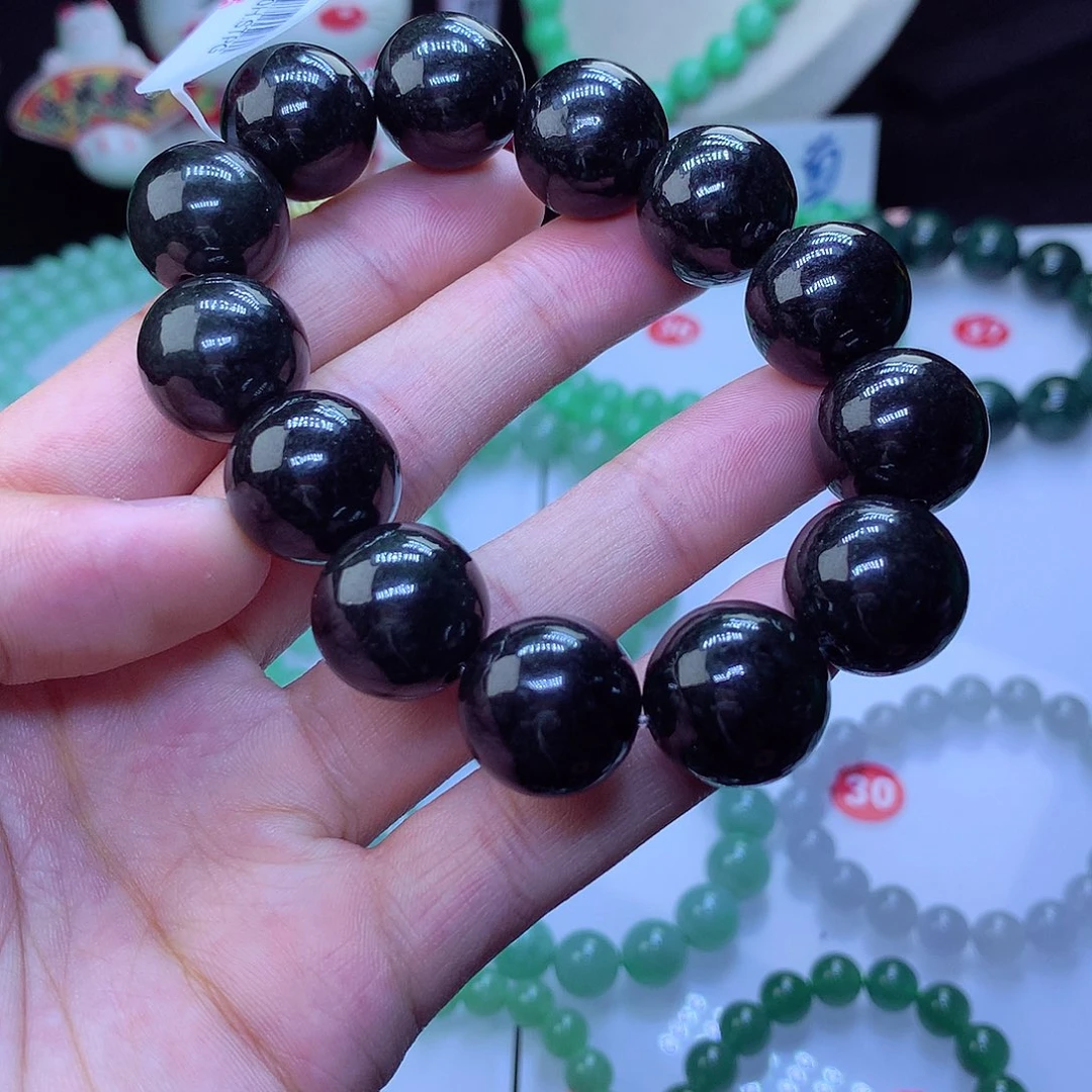 翡翠毛衣链未镶嵌良*