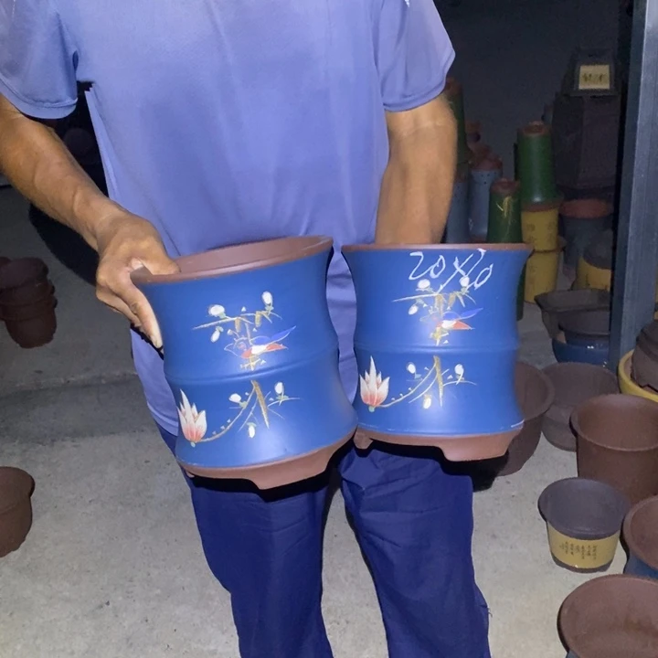 紫砂花盆紫砂艺术