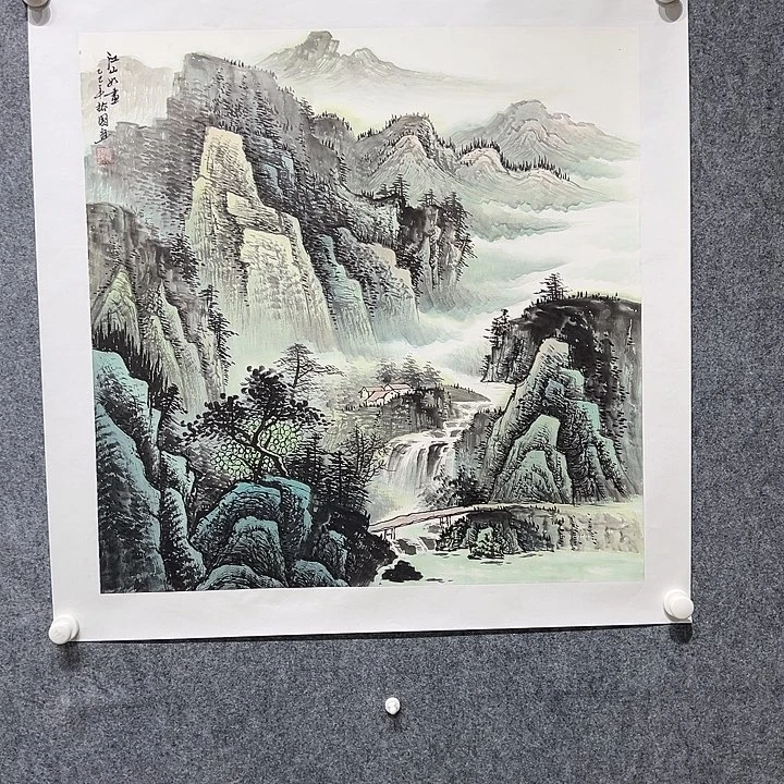 国画以文会友周老师