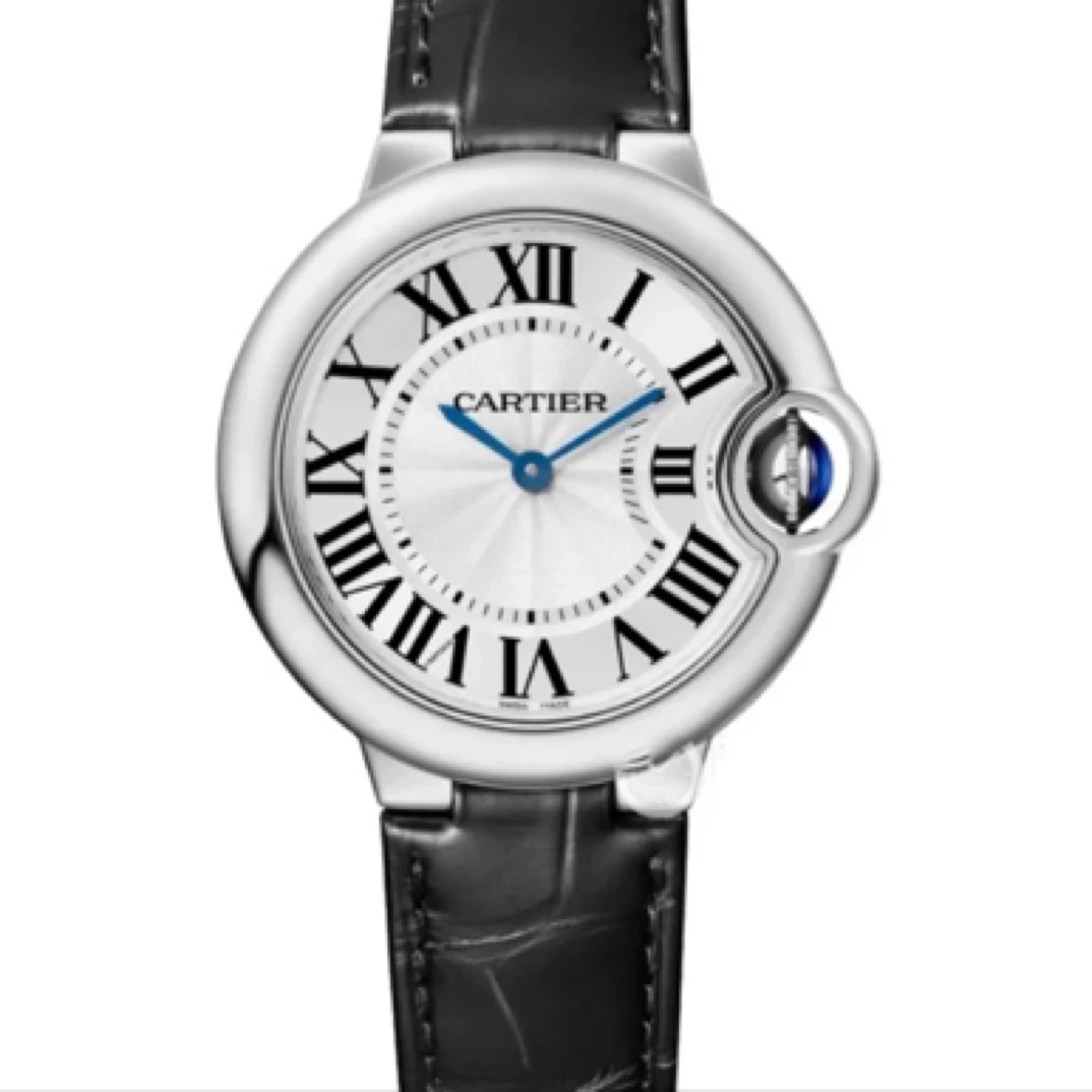 99新 Cartier/卡地亚 蓝气球WSBB0034 33石英女士手表 20年