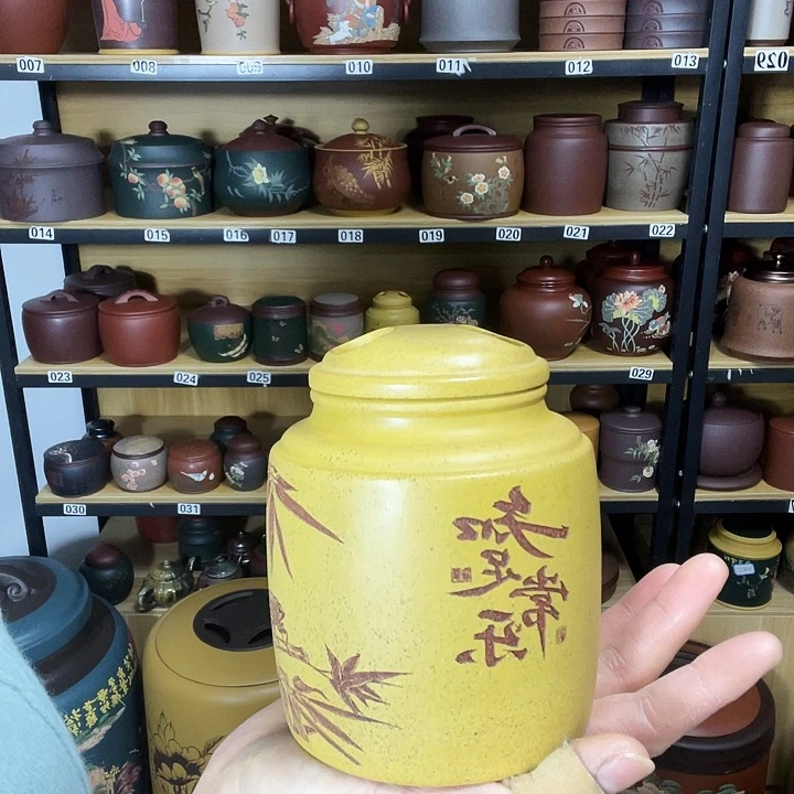 紫砂茶叶罐紫砂茶叶罐