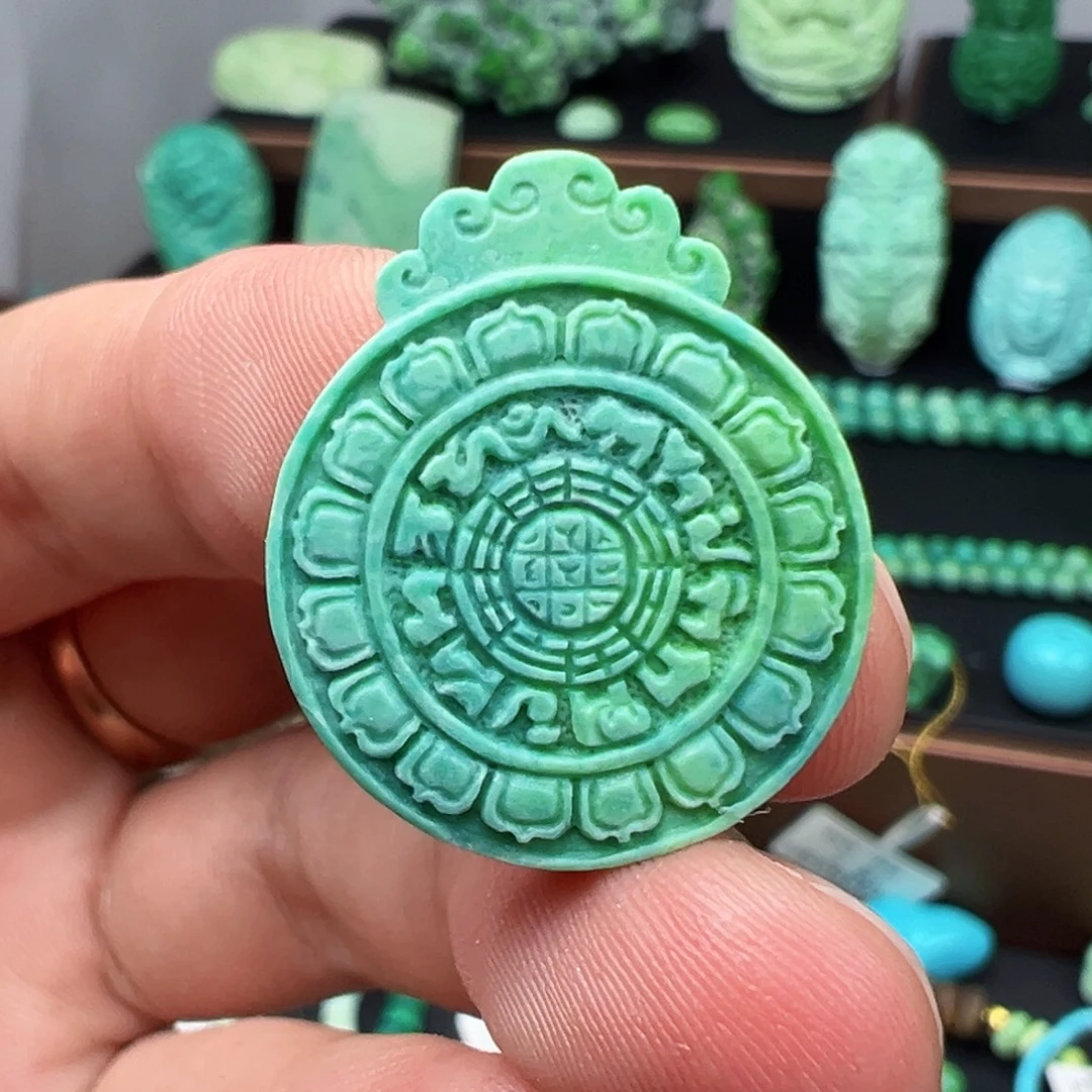 绿松石未镶嵌主播小林