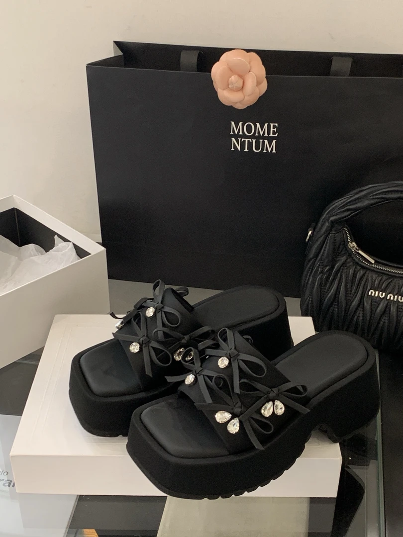 通勤性感时装凉鞋防滑夹趾甜辣千金风163-71