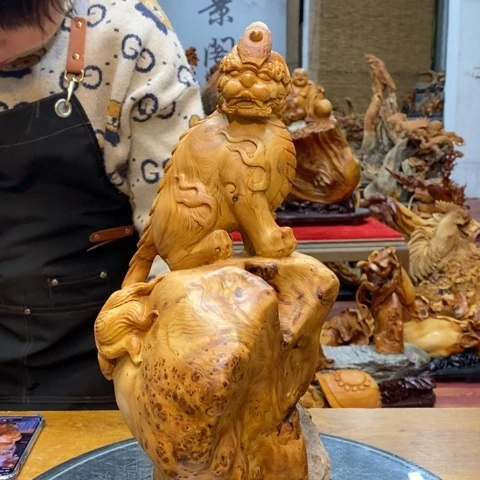 柏木（崖柏）太行崖柏陈化料摆件