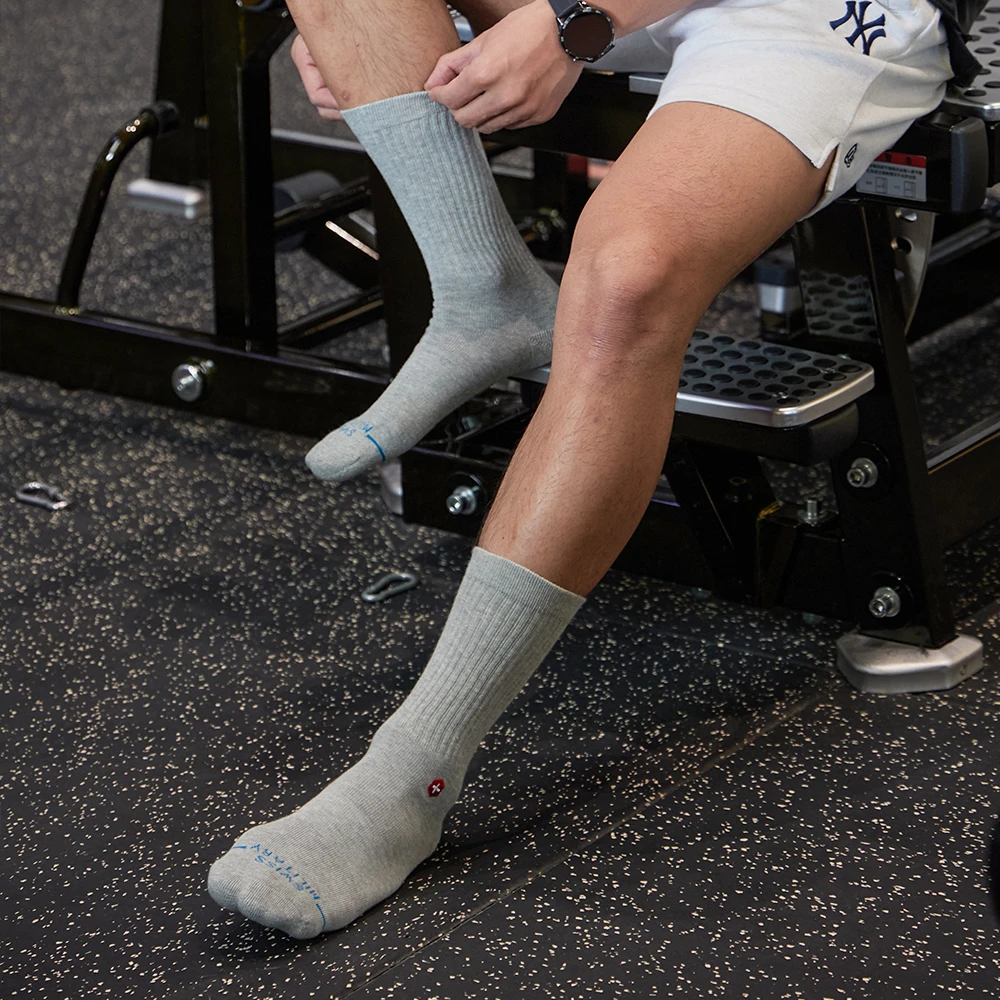 SWISS MILITARY 经典毛圈袜男女同款运动袜