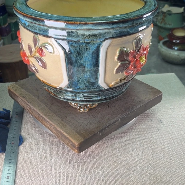 泳坤堂石湾盆陶瓷