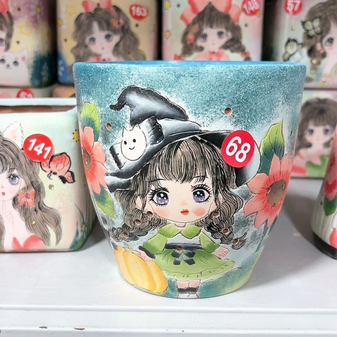 紫砂花盆手工花盆默认微瑕12/13