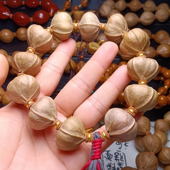 常***藤手串/手链橄榄核橄榄核手串铁核四花2.5*2.1