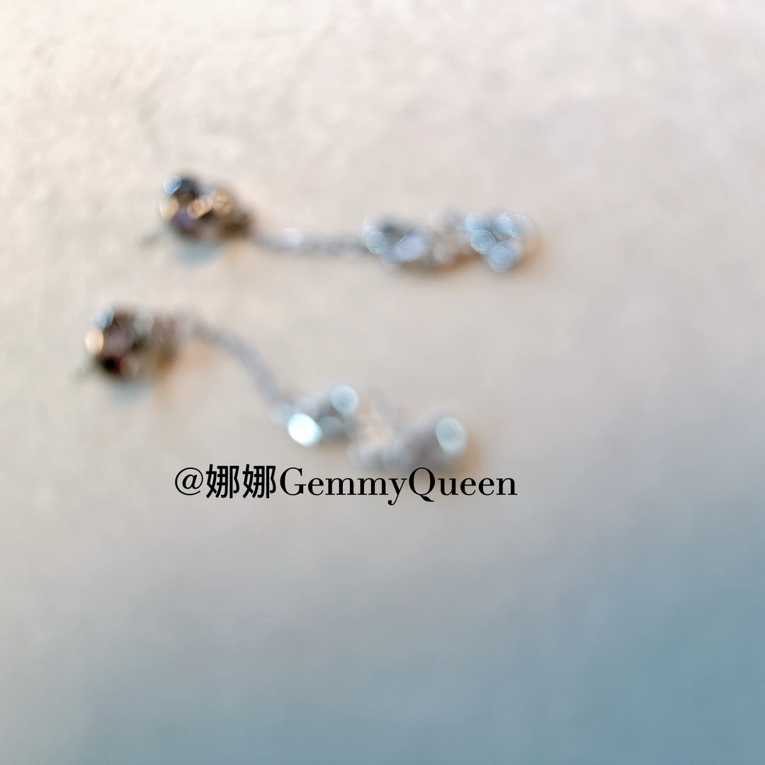 铜合金合成锆石耳饰 娜娜GemmyQueen耳环GQ08352