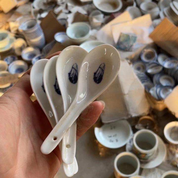 碗瓷景德镇高温细白瓷餐具