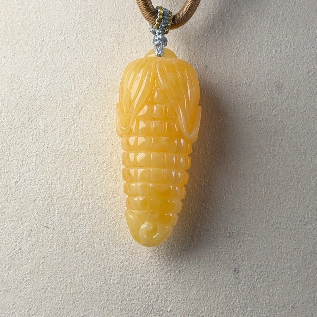 琥珀未镶嵌裸石玉米