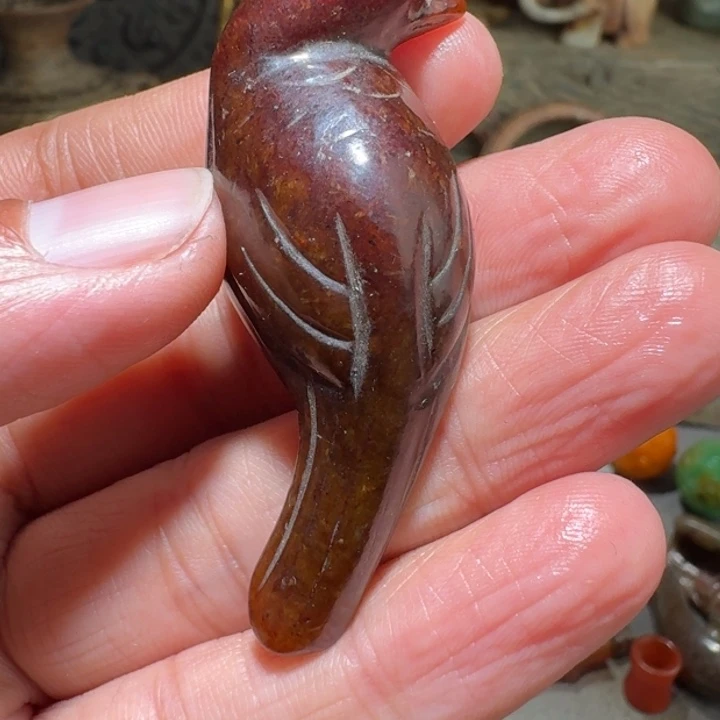 和田玉挂件未镶嵌谷*丰