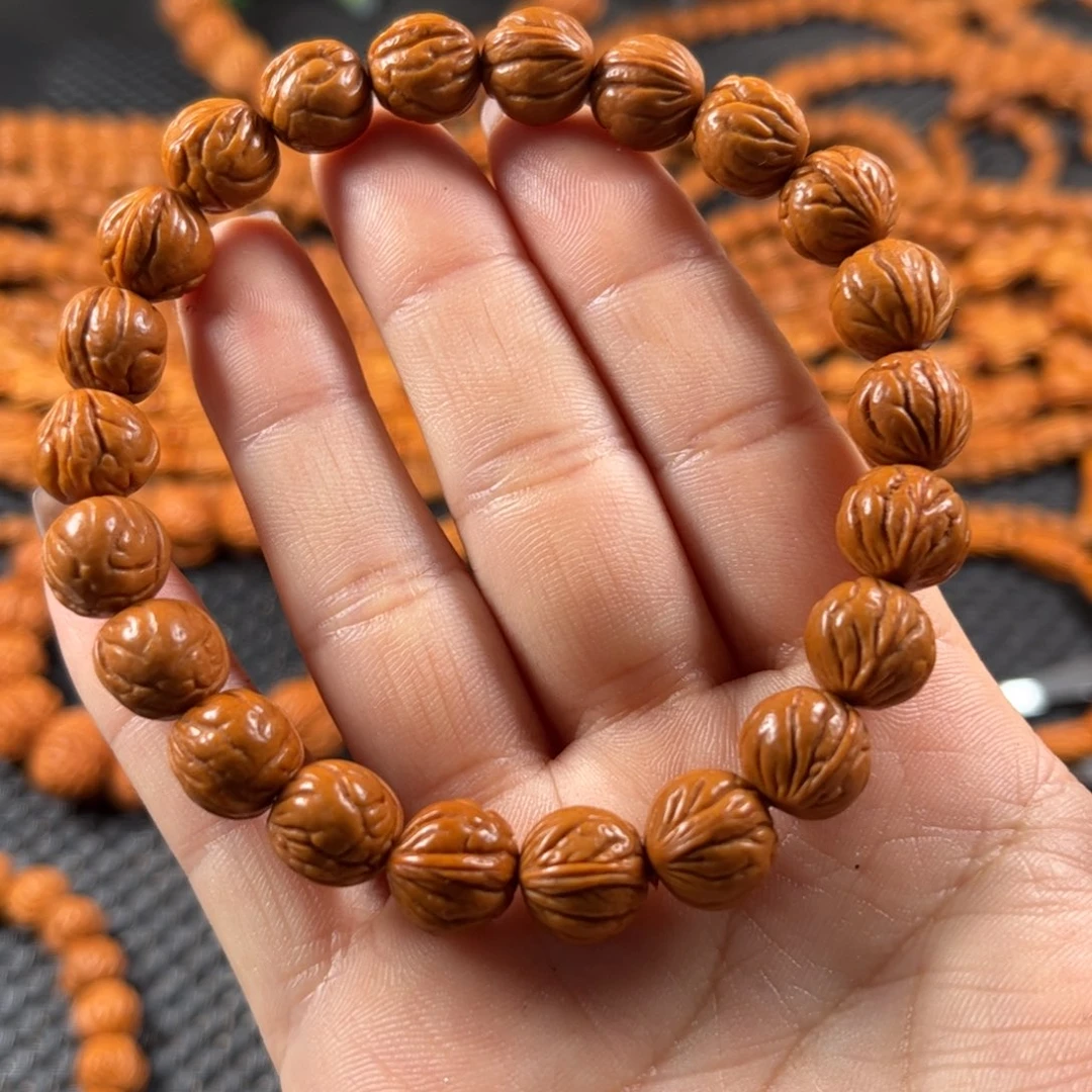 无***脖手串桃核Y21链接手串