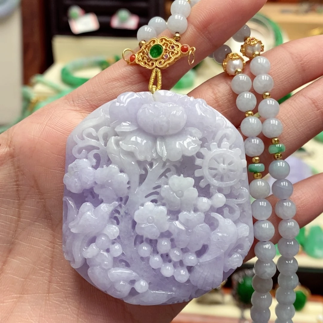 颈饰未镶嵌翡翠翡翠吊坠