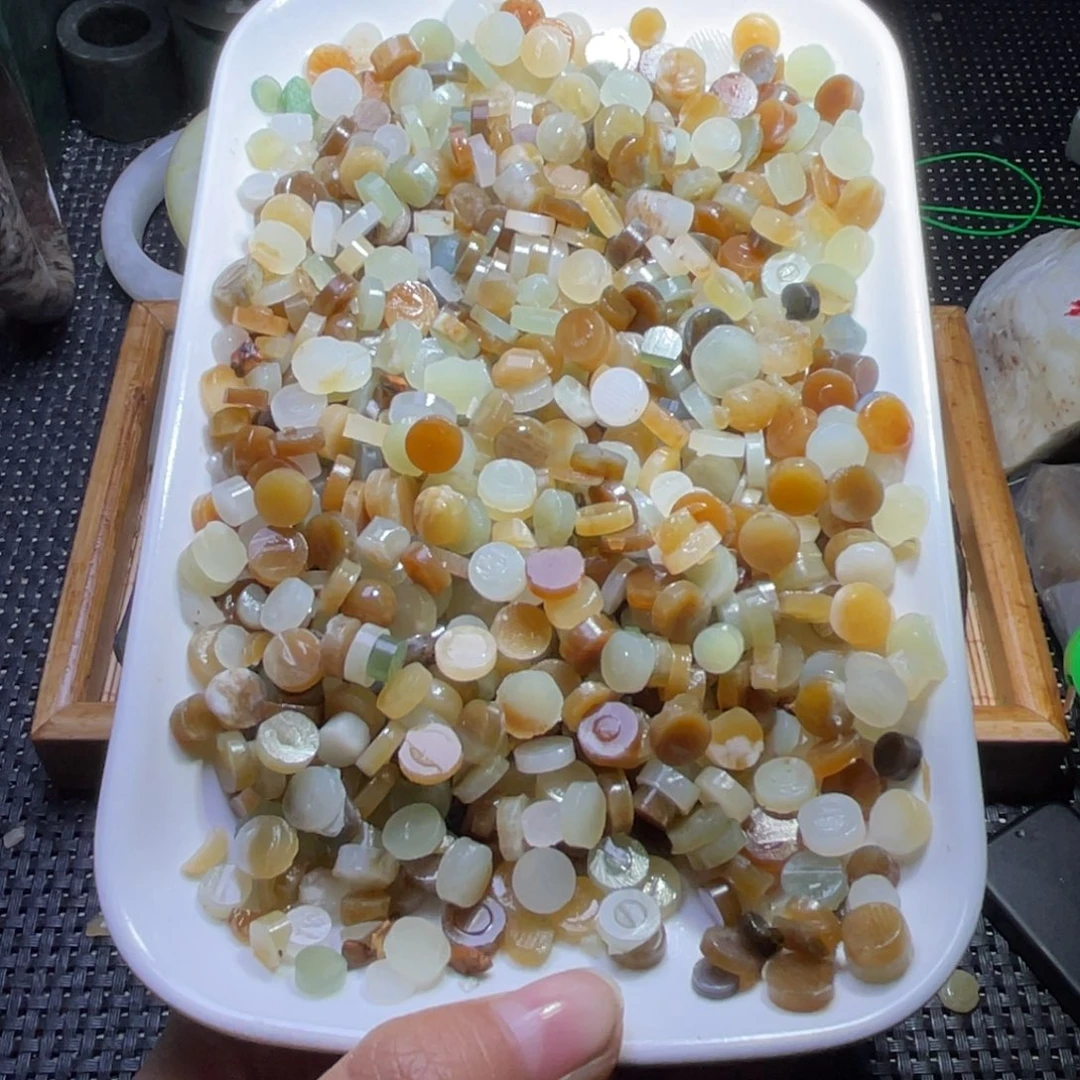 未镶嵌和田玉珠宝半成品丫*呀