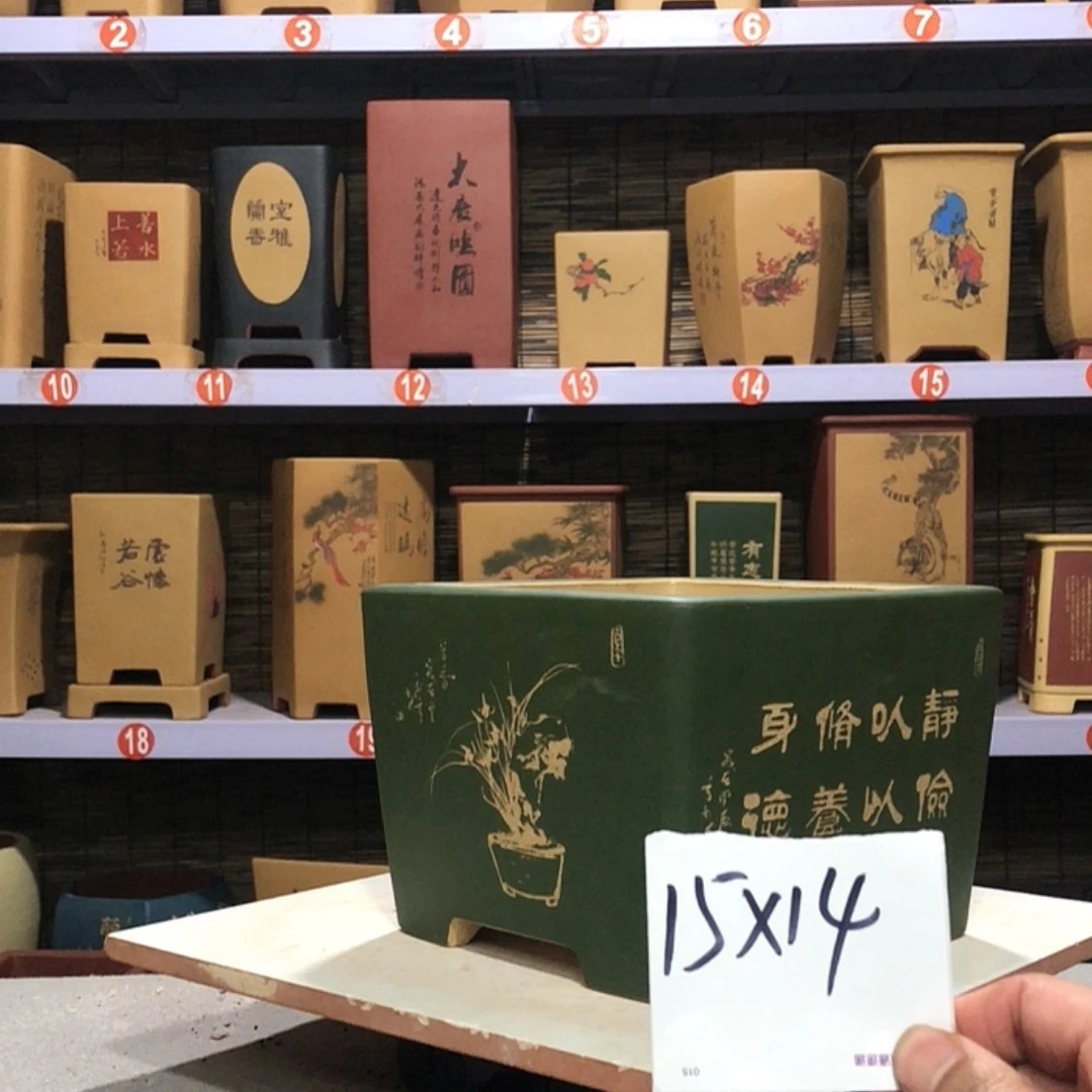 【闪购商品】紫砂花盆手工制作