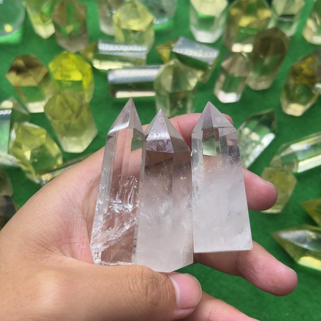 水晶未镶嵌珠宝半成品