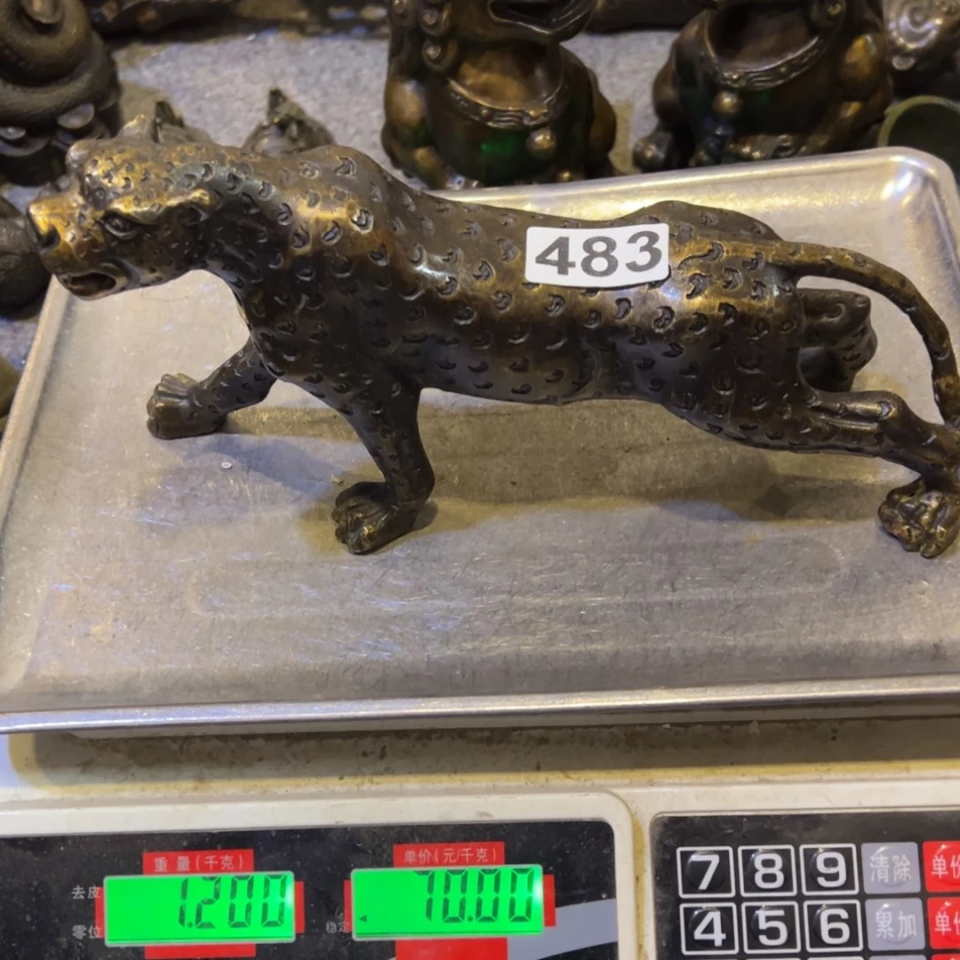 黄铜摆件，文房摆件