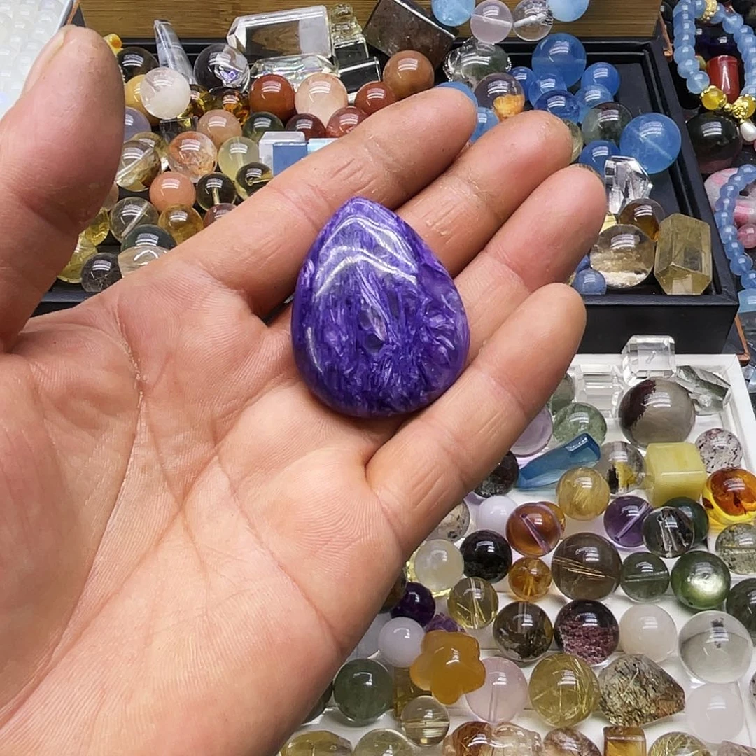 查罗石珠子合金闪****?