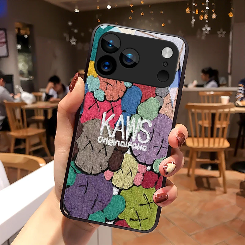 油画适用苹果17ProMax手机壳苹果17Air玻璃壳iPhone17pro高级硅胶