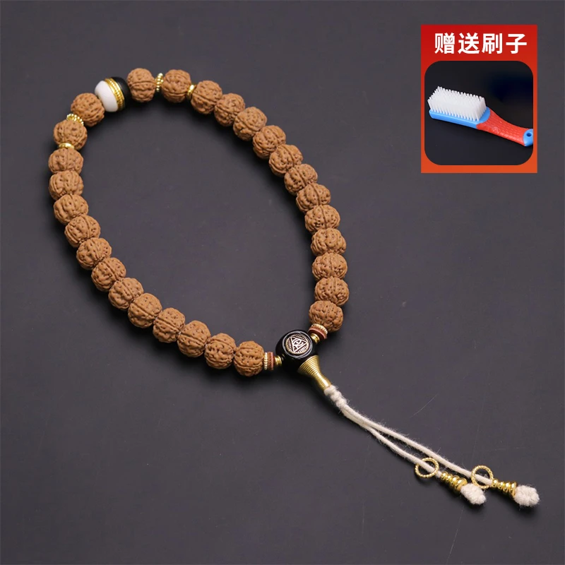S1108-1老树王金刚菩提单圈文玩手串11-12mm左右