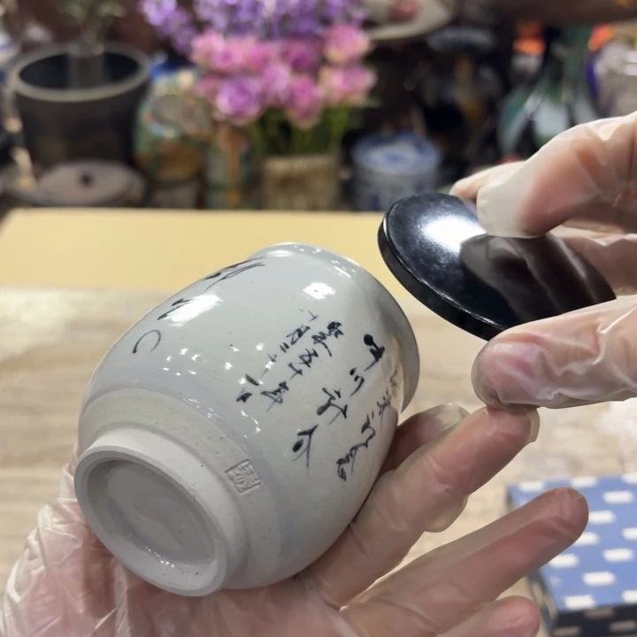 陶瓷古美术置物摆件