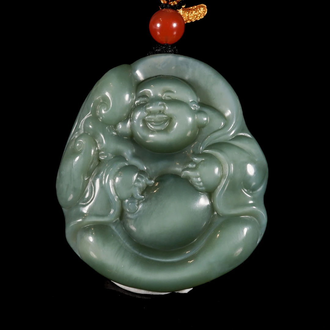 LOT.045和田玉人物佩/M40