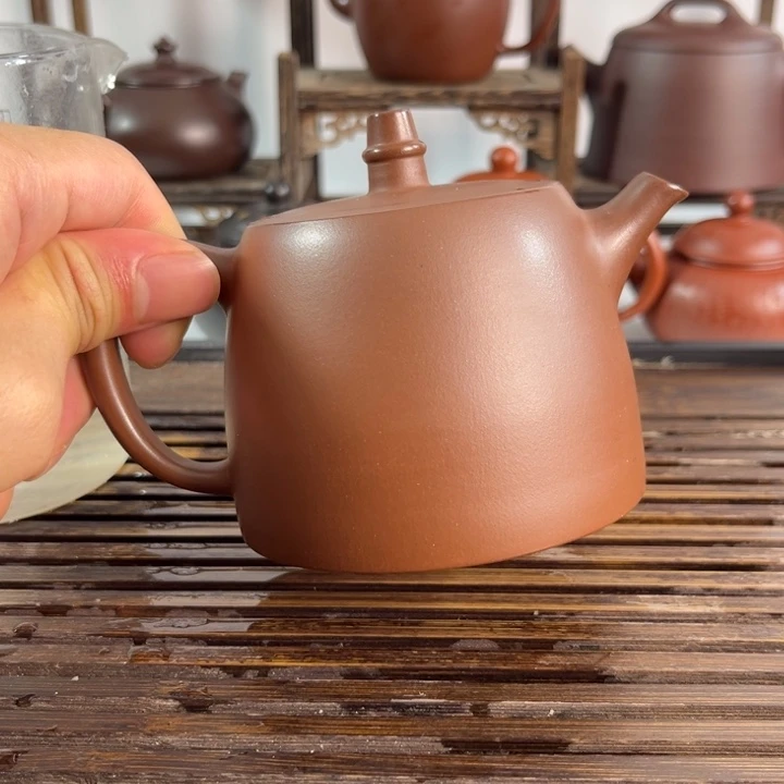 茶壶紫砂原矿紫砂手工制作