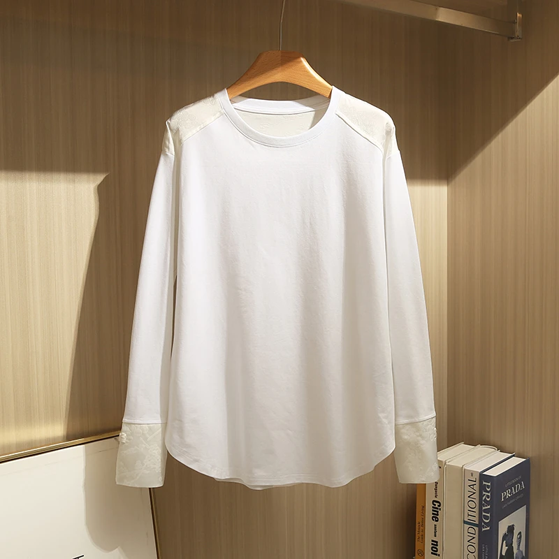 特！ 轻国风！机洗不变型！相拼设计T恤 H2451/V1825