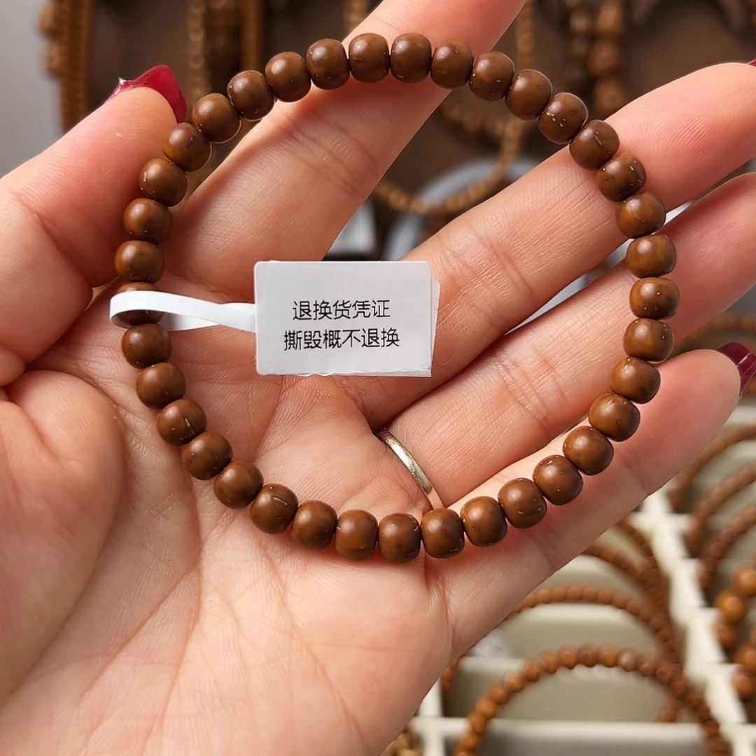 手串紫金鼠紫金鼠鼠尖纯肉单圈手串老料6.6*5.5mm