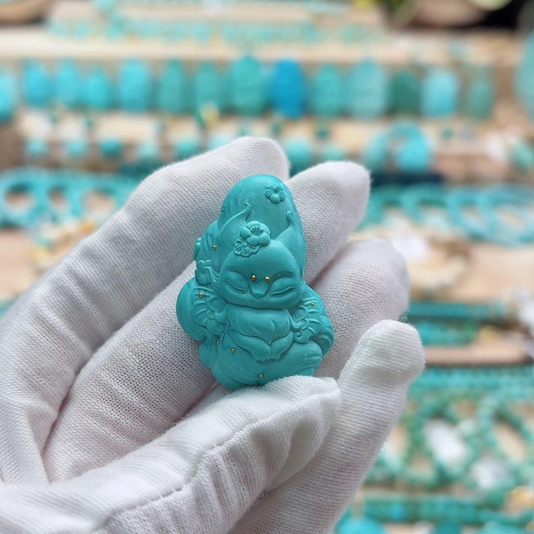 绿松石未镶嵌珠宝奇石