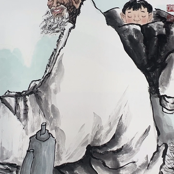 国画书画作品曾多次