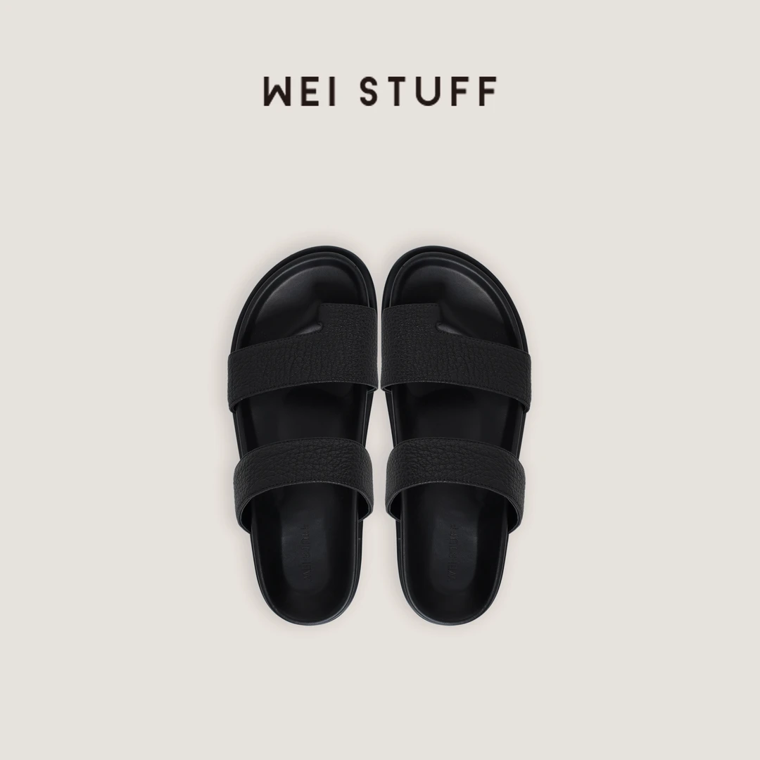 WEI STUFF  “极简主义” 时尚百搭舒适套趾休闲凉鞋 9128 .