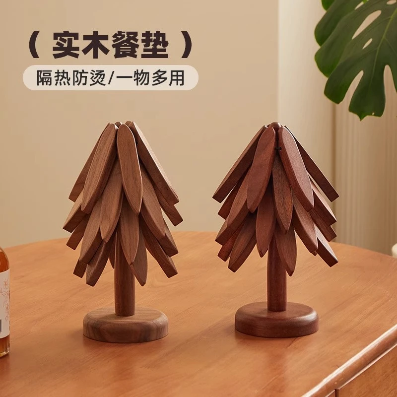 隔热垫餐垫防烫垫一棵树家用耐高温桌垫锅垫杯垫砂锅垫高级感