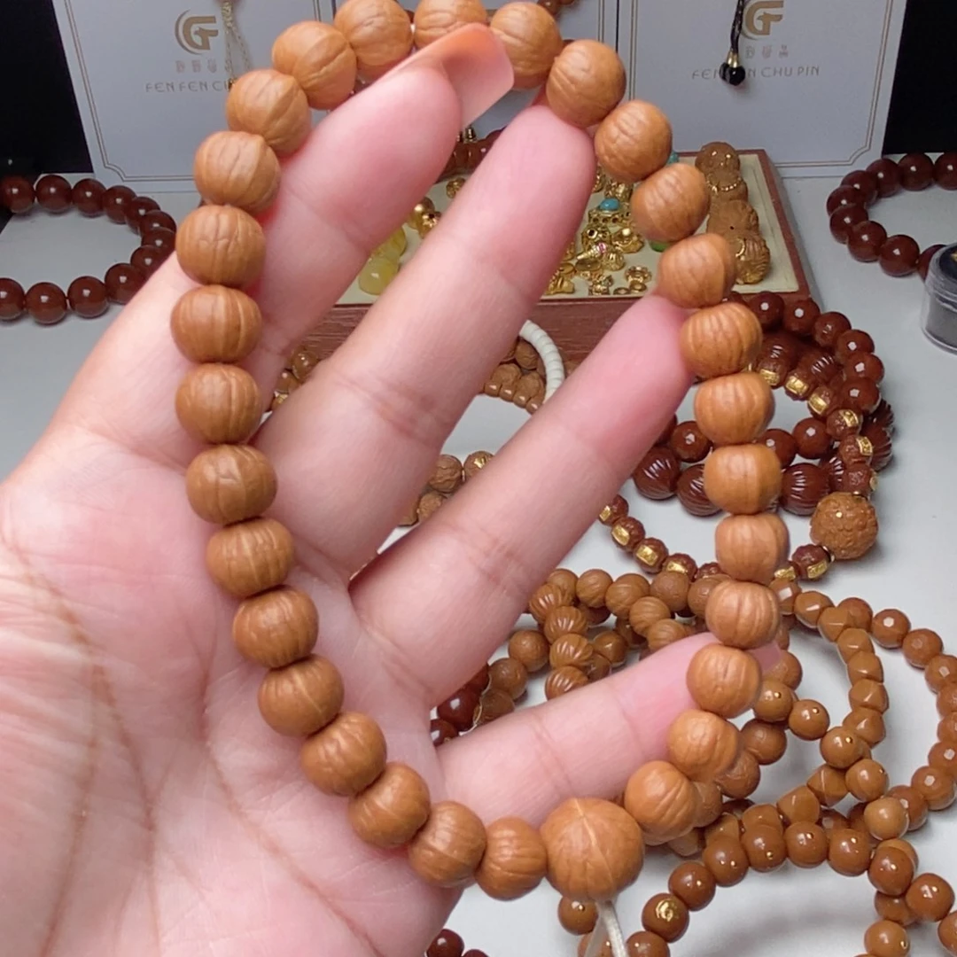 子***卯猴头核桃手串精品