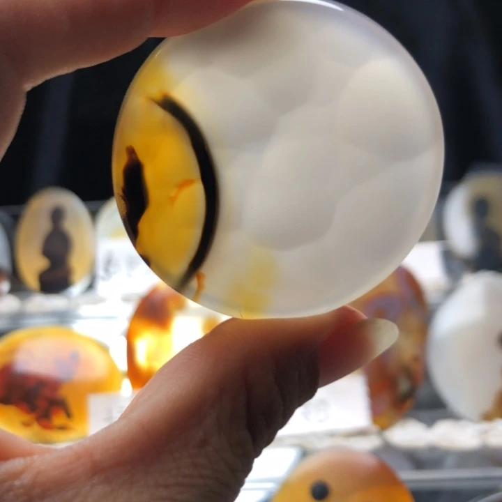 玛瑙/玉髓合金珠宝奇石056