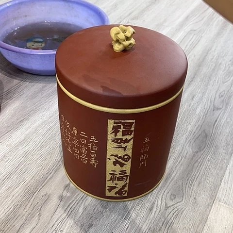 【闪购商品】紫砂茶叶罐换***！紫砂茶叶罐微瑕