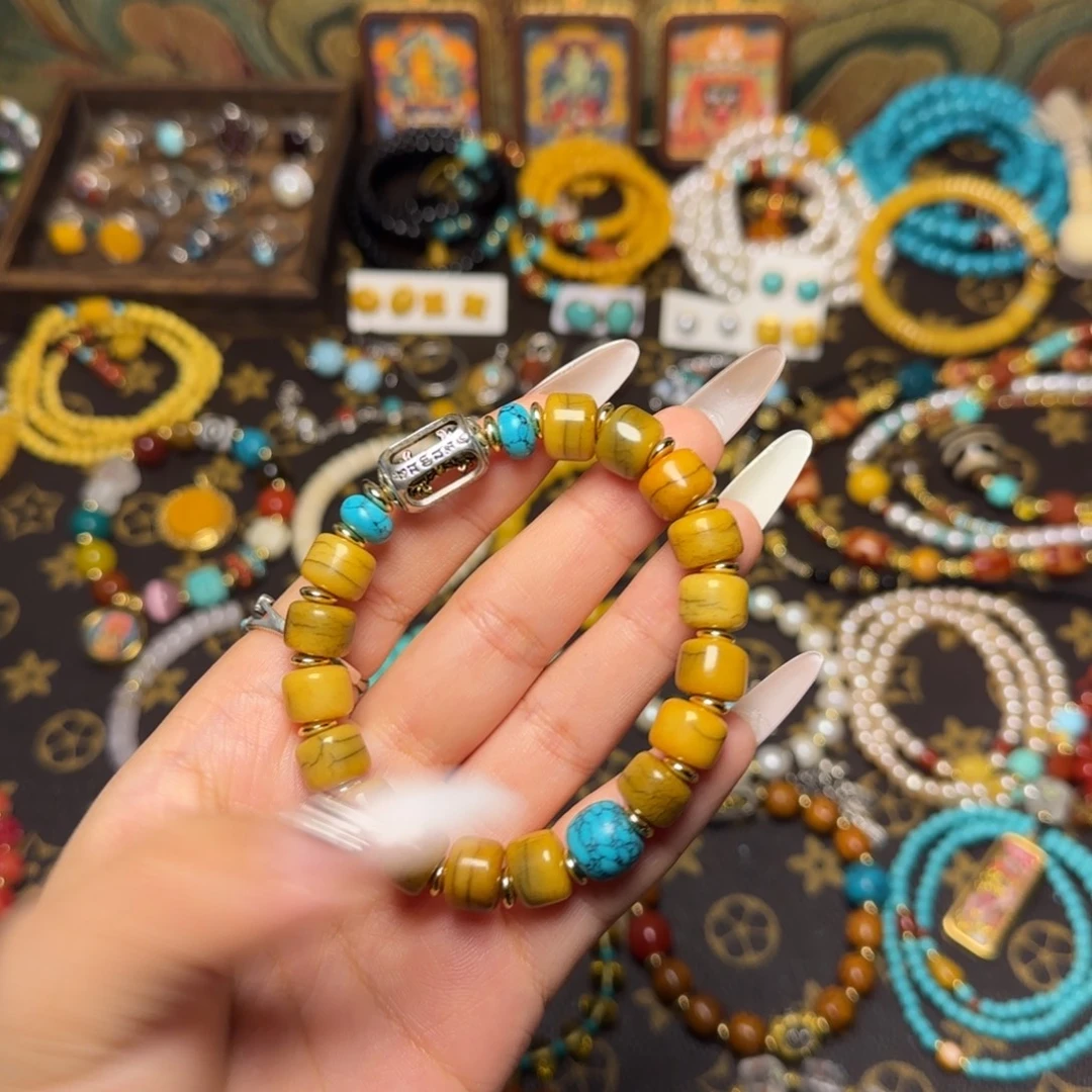 白玉菩提吊坠好看