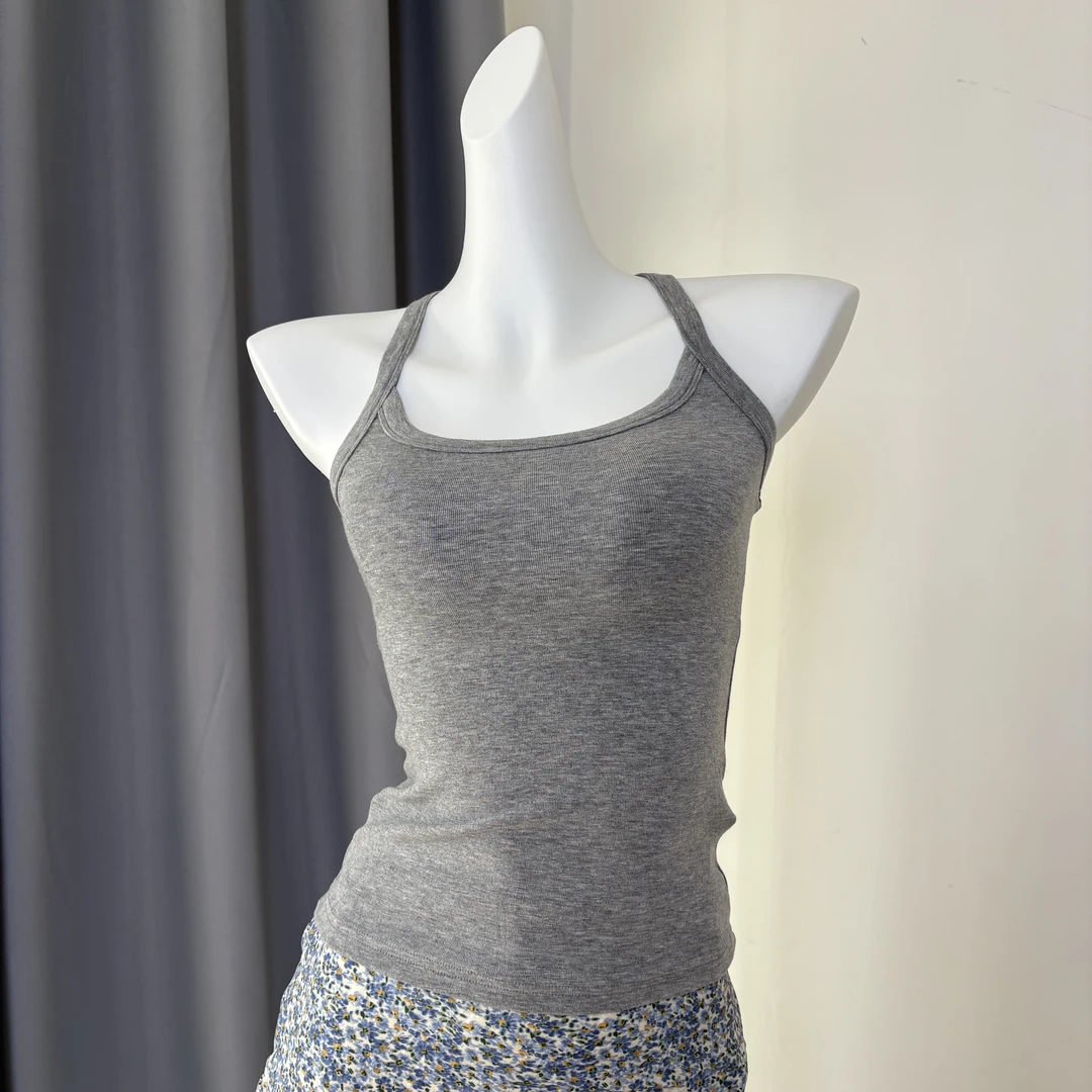 【403 ITNOL】 运动少女 夏季通勤时尚修身舒适性感无袖背心吊带