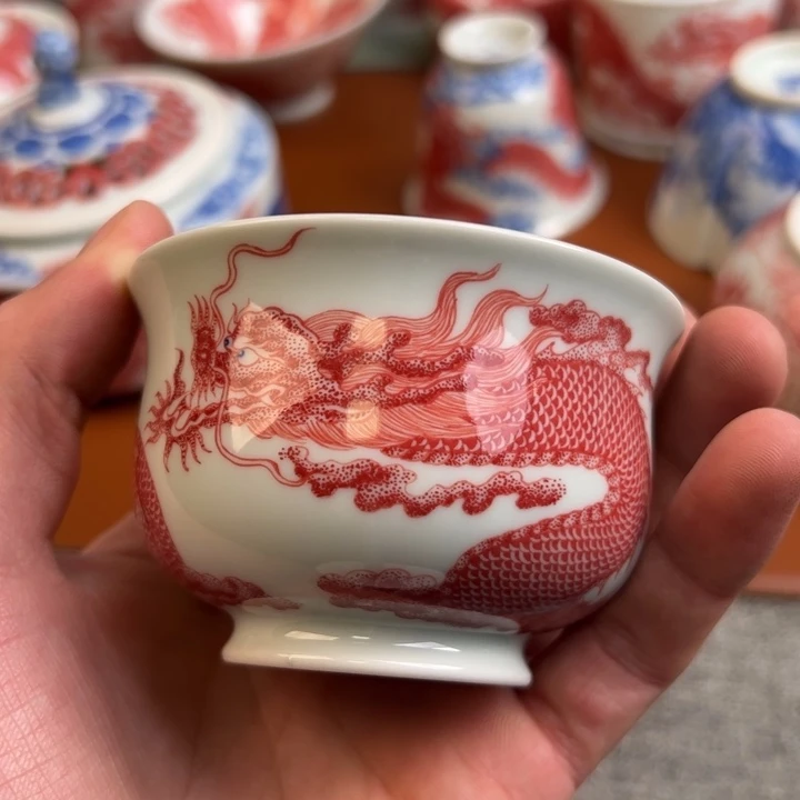 瓷片不**世景德镇瓷器手绘
