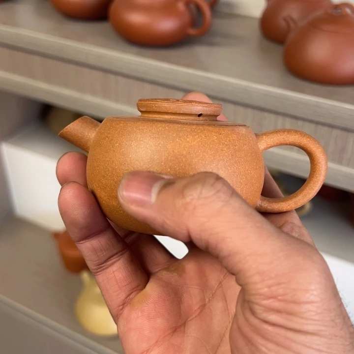 紫砂茶壶浩**空瑕疵黄金段巨轮