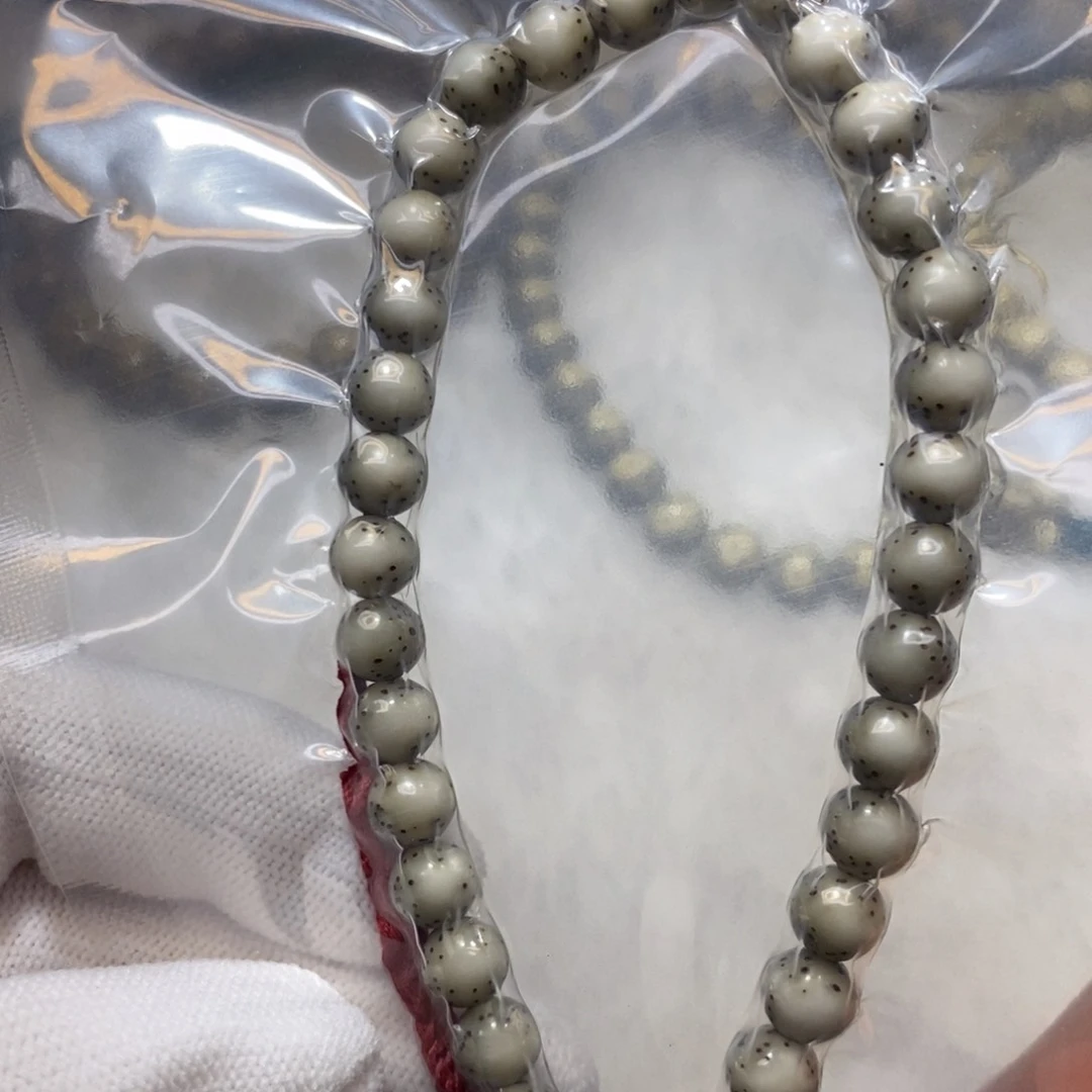 星月菩提手串石玉料7