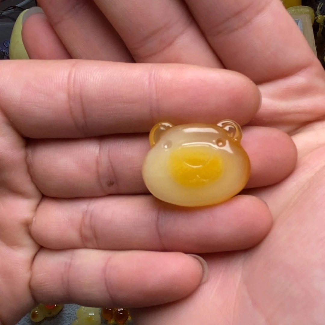 琥珀未镶嵌裸石蜜蜡