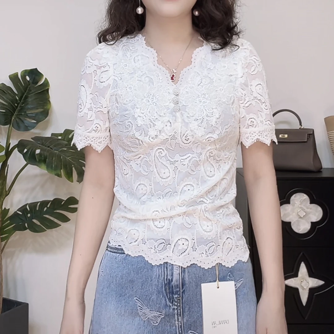 彬彬家欧洲站年春夏装新款流行女装重工蕾丝背心上衣时尚百搭背心