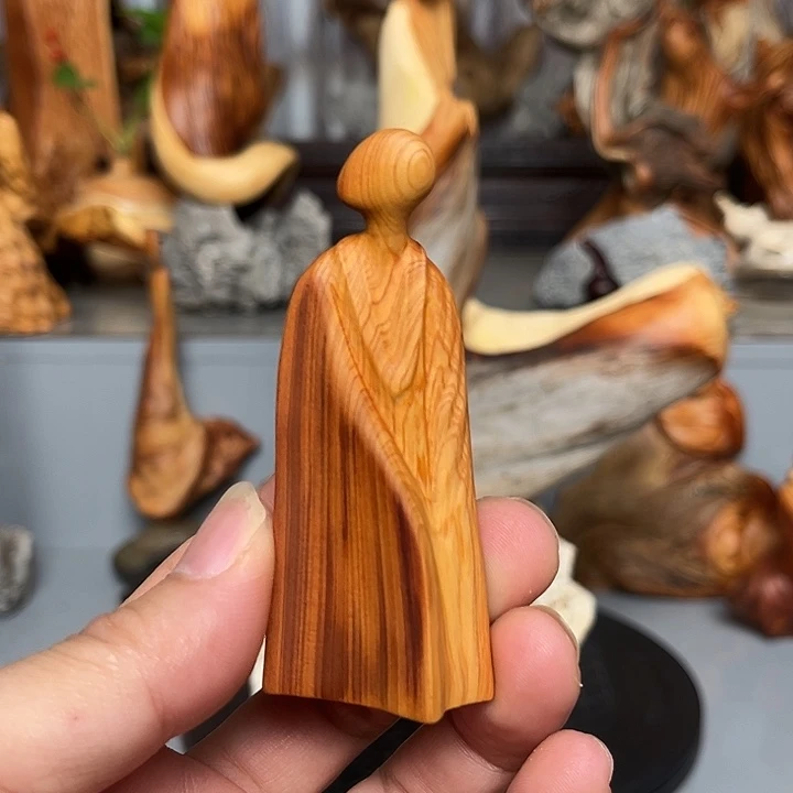 柏木（崖柏）崖柏无相摆件glw